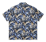 セイントペイン(SAINTPAIN)  SP OVER FIT FLOWER OPEN COLLAR SHIRTS-BLACK
