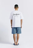 セイントペイン(SAINTPAIN)  SP CALLI LOGO T SHIRTS-WHITE