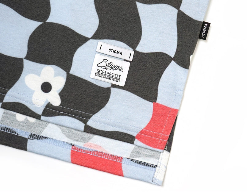 STIGMA(スティグマ) 22 CHECKER OVERSIZED T-SHIRTS PATTERN