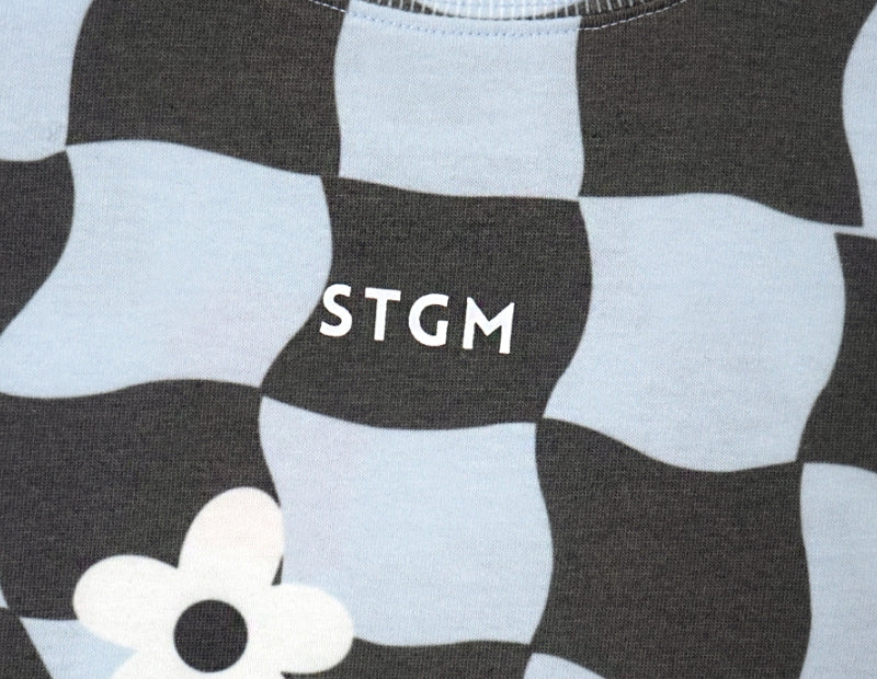 STIGMA(スティグマ) 22 CHECKER OVERSIZED T-SHIRTS PATTERN