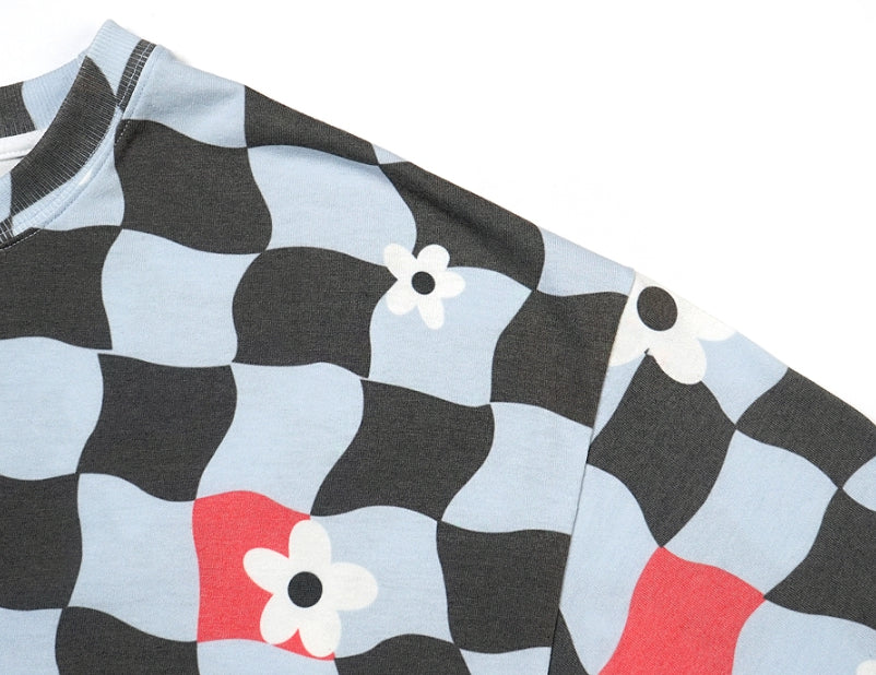 STIGMA(スティグマ) 22 CHECKER OVERSIZED T-SHIRTS PATTERN