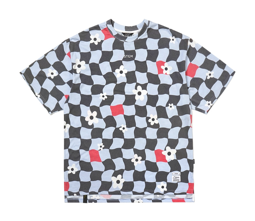 STIGMA(スティグマ) 22 CHECKER OVERSIZED T-SHIRTS PATTERN