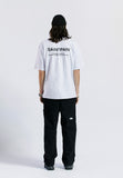 セイントペイン(SAINTPAIN) SP VARIATION LOGO T SHIRTS-ASH MELANGE BLACK