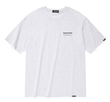 セイントペイン(SAINTPAIN) SP VARIATION LOGO T SHIRTS-ASH MELANGE BLACK