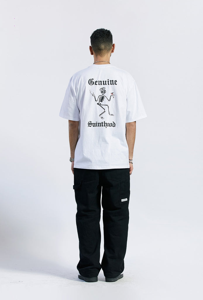 セイントペイン(SAINTPAIN) SP ROLAND T SHIRTS-WHITE
