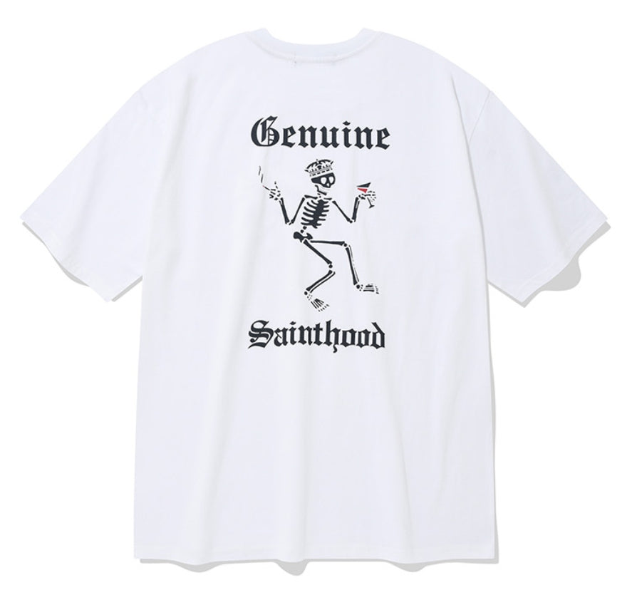 セイントペイン(SAINTPAIN) SP ROLAND T SHIRTS-WHITE