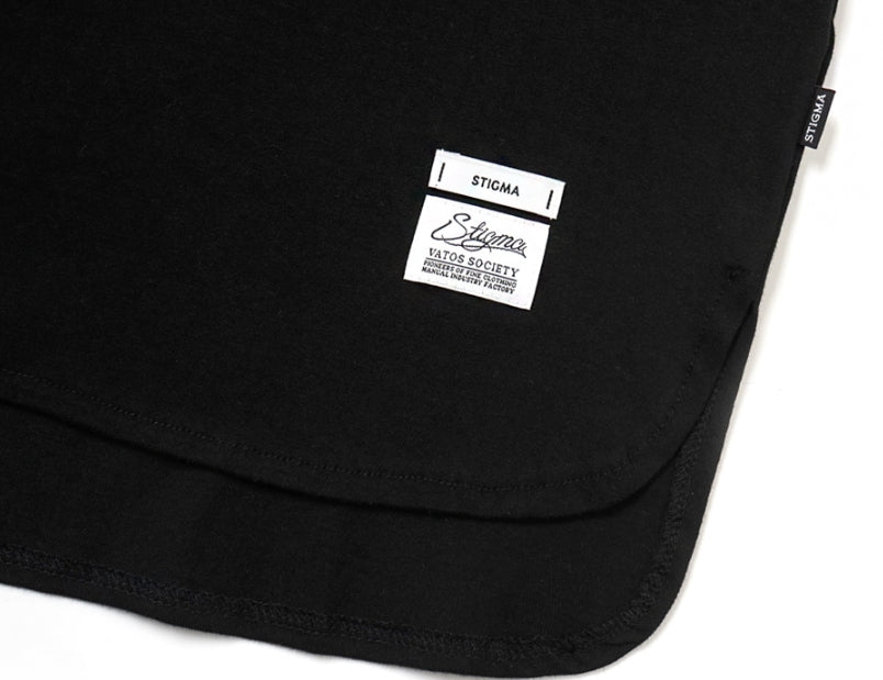 STIGMA(スティグマ) 22 SHA THROW UP LONG SLEEVELESS BLACK