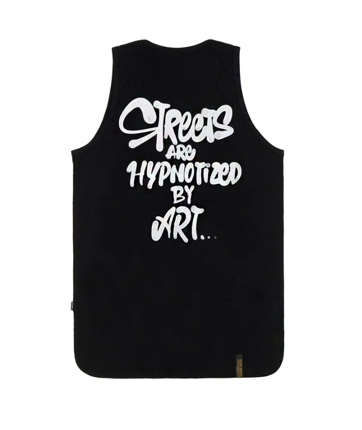 STIGMA(スティグマ) 22 SHA THROW UP LONG SLEEVELESS BLACK