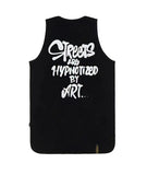 STIGMA(スティグマ) 22 SHA THROW UP LONG SLEEVELESS BLACK