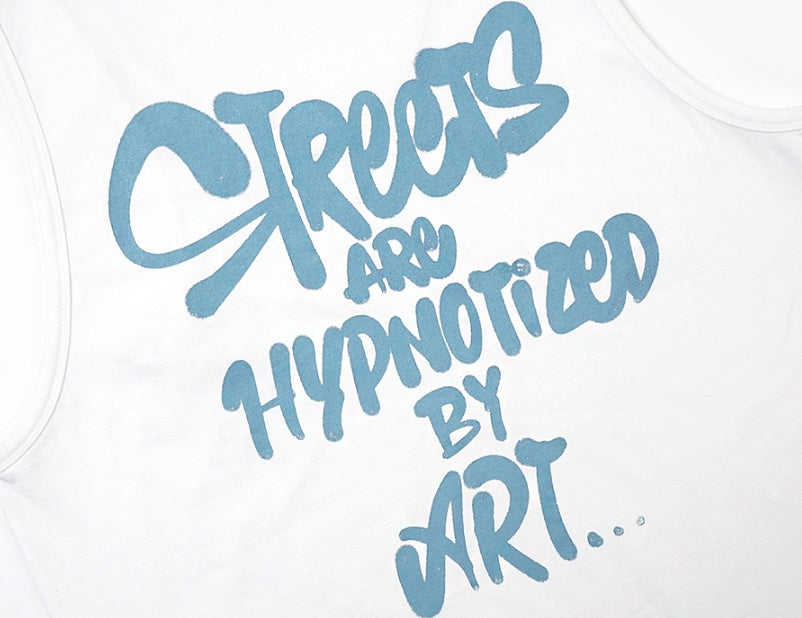 STIGMA(スティグマ) 22 SHA THROW UP LONG SLEEVELESS WHITE