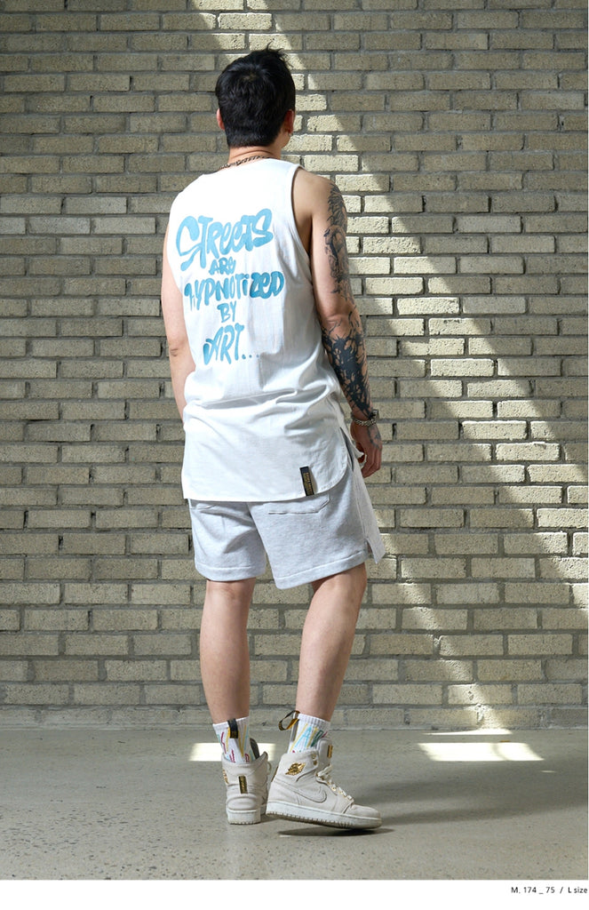 STIGMA(スティグマ) 22 SHA THROW UP LONG SLEEVELESS WHITE