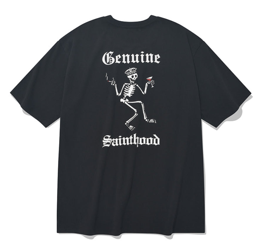 セイントペイン(SAINTPAIN) SP ROLAND T SHIRTS-BLACK