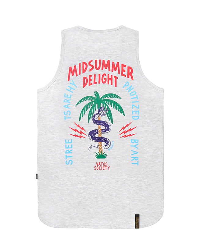 STIGMA(スティグマ) 22 SNAKE LONG SLEEVELESS WHITE MELANGE