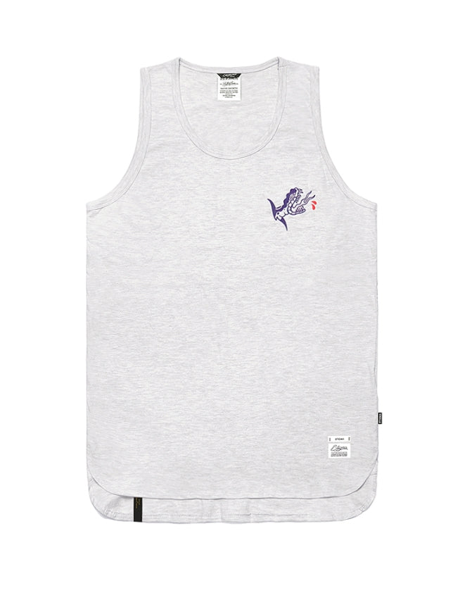 STIGMA(スティグマ) 22 SNAKE LONG SLEEVELESS WHITE MELANGE