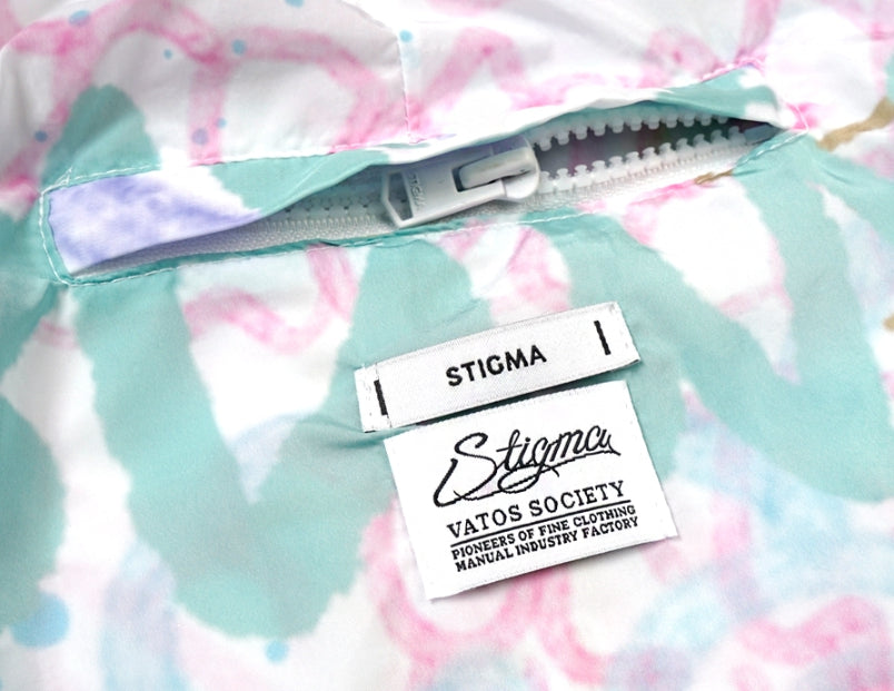 STIGMA(スティグマ) 22 PAINTING SHORTS WHITE MULTI