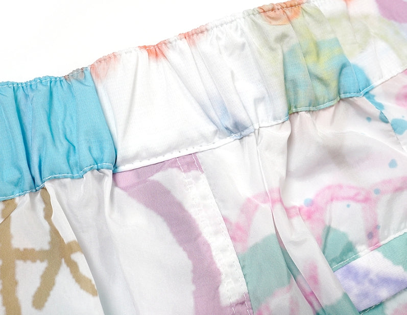 STIGMA(スティグマ) 22 PAINTING SHORTS WHITE MULTI