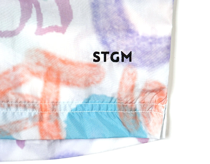 STIGMA(スティグマ) 22 PAINTING SHORTS WHITE MULTI