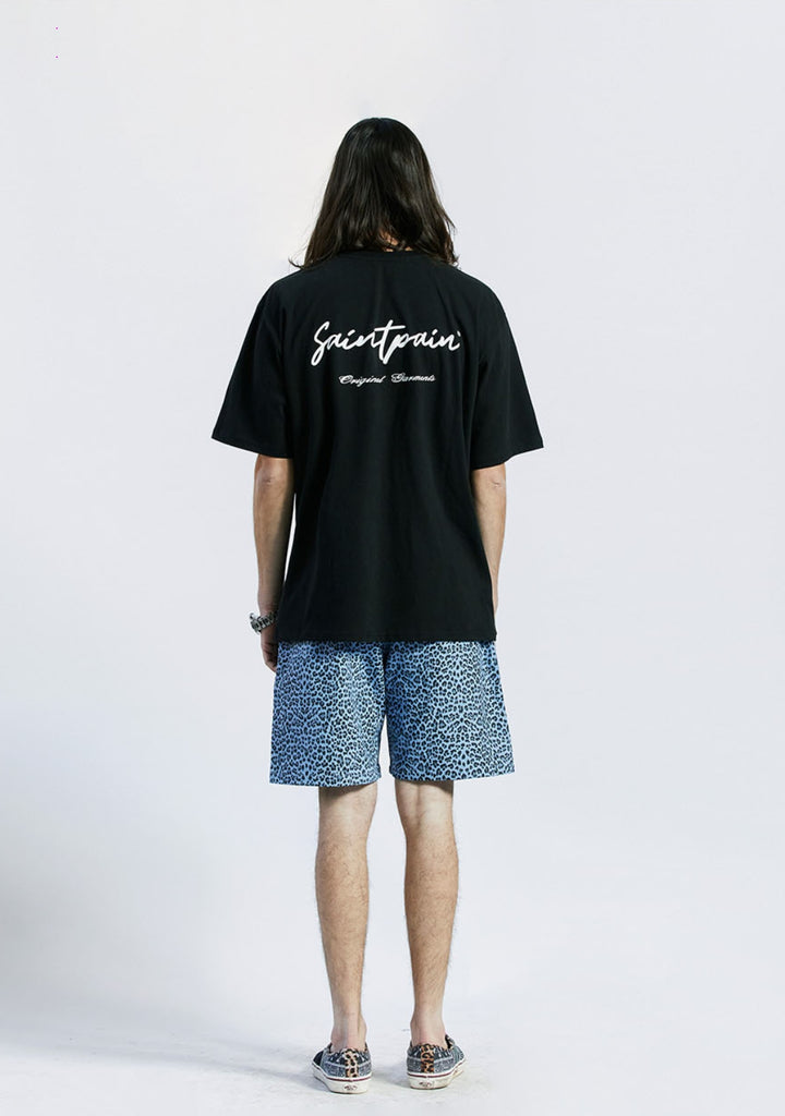 セイントペイン(SAINTPAIN) SP CALLI LOGO T SHIRTS-BLACK
