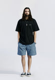 セイントペイン(SAINTPAIN) SP CALLI LOGO T SHIRTS-BLACK