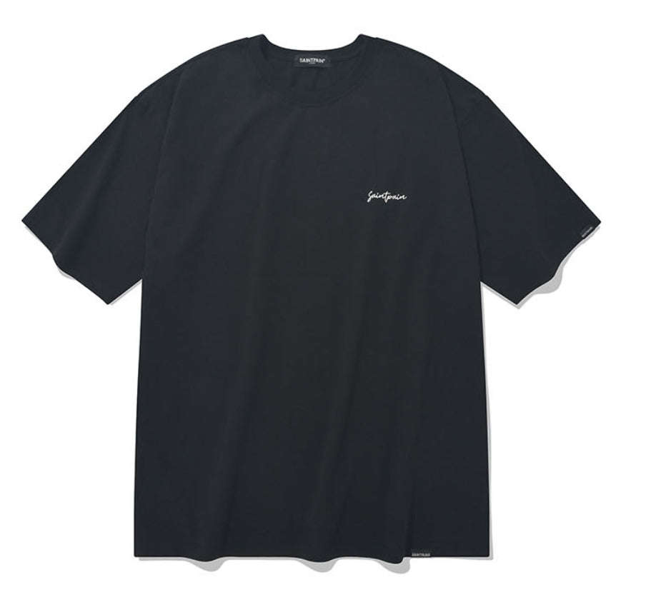 セイントペイン(SAINTPAIN) SP CALLI LOGO T SHIRTS-BLACK