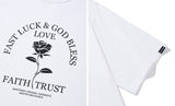 セイントペイン(SAINTPAIN) SP BLACK ROSE T SHIRTS-WHITE