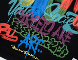 STIGMA(スティグマ) 22 GRAFFITI OVERSIZED T-SHIRTS BLACK