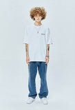 セイントペイン(SAINTPAIN) SP VARIATION LOGO T SHIRTS-WHITE BLUE