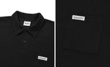 セイントペイン(SAINTPAIN) SP OVER FIT PK SHIRTS-BLACK