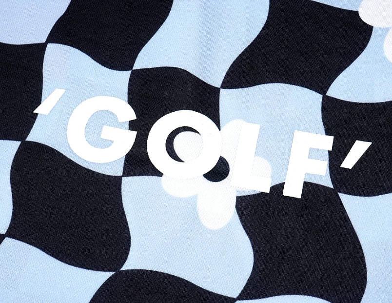 STIGMA(スティグマ) 22 CHECKER GOLF OVERSIZED PK T-SHIRTS PATTERN
