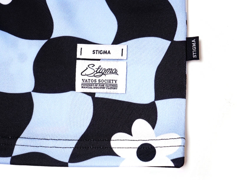 STIGMA(スティグマ) 22 CHECKER GOLF OVERSIZED PK T-SHIRTS PATTERN