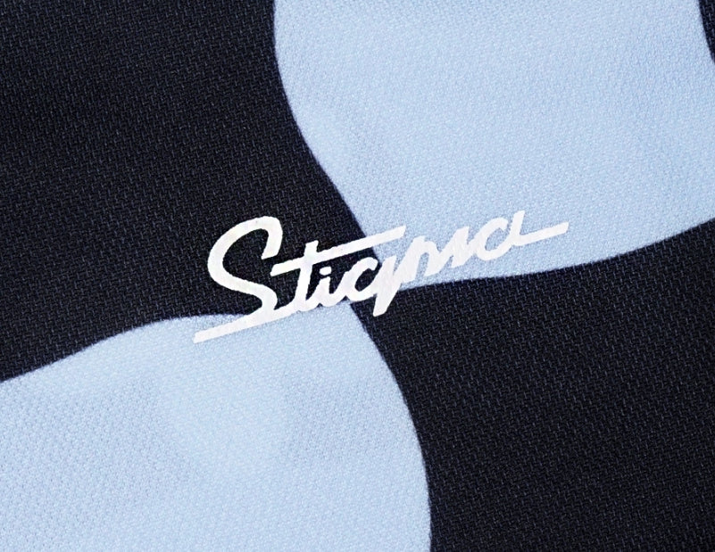 STIGMA(スティグマ) 22 CHECKER GOLF OVERSIZED PK T-SHIRTS PATTERN