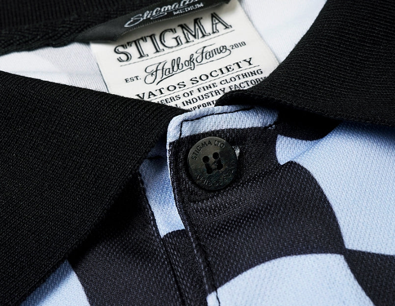 STIGMA(スティグマ) 22 CHECKER GOLF OVERSIZED PK T-SHIRTS PATTERN