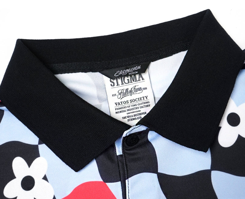 STIGMA(スティグマ) 22 CHECKER GOLF OVERSIZED PK T-SHIRTS PATTERN