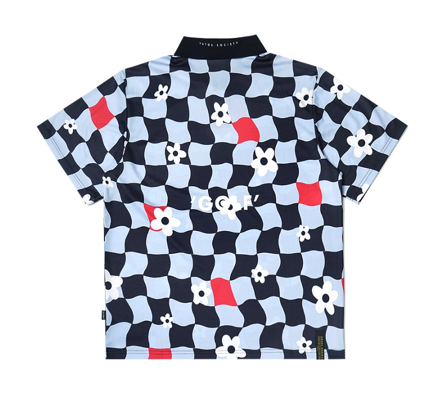 STIGMA(スティグマ) 22 CHECKER GOLF OVERSIZED PK T-SHIRTS PATTERN