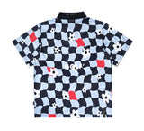 STIGMA(スティグマ) 22 CHECKER GOLF OVERSIZED PK T-SHIRTS PATTERN