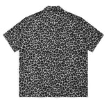セイントペイン(SAINTPAIN) SP OVER FIT LEOPARD OPEN COLLAR SHIRTS-GRAY