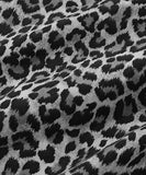 セイントペイン(SAINTPAIN) SP OVER FIT LEOPARD OPEN COLLAR SHIRTS-GRAY