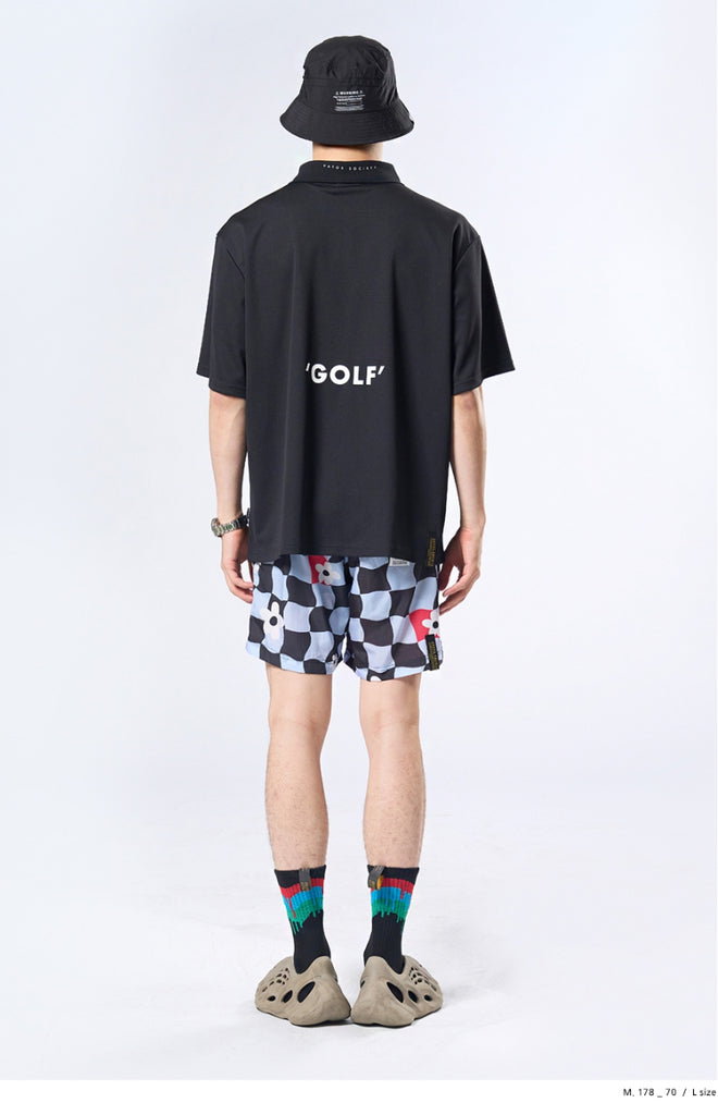 STIGMA(スティグマ) 22 GOLF OVERSIZED PK T-SHIRTS BLACK