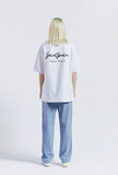 セイントペイン(SAINTPAIN) SP CALLI LOGO T SHIRTS-ASH MELANGE