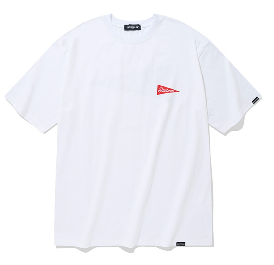 セイントペイン(SAINTPAIN) SP FLAG T SHIRTS-WHITE