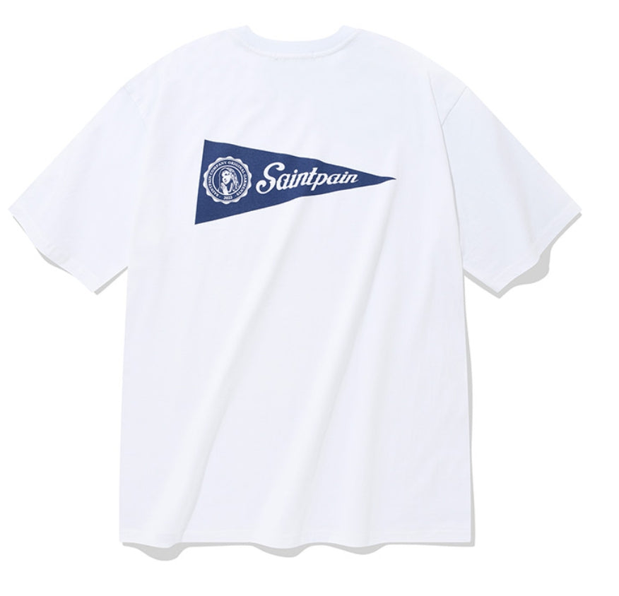 セイントペイン(SAINTPAIN) SP FLAG T SHIRTS-WHITE