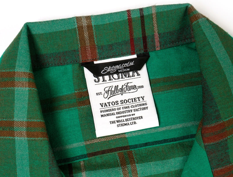 STIGMA(スティグマ) 22 GORGEOUS SHORT SLEEVES SHIRTS GREEN
