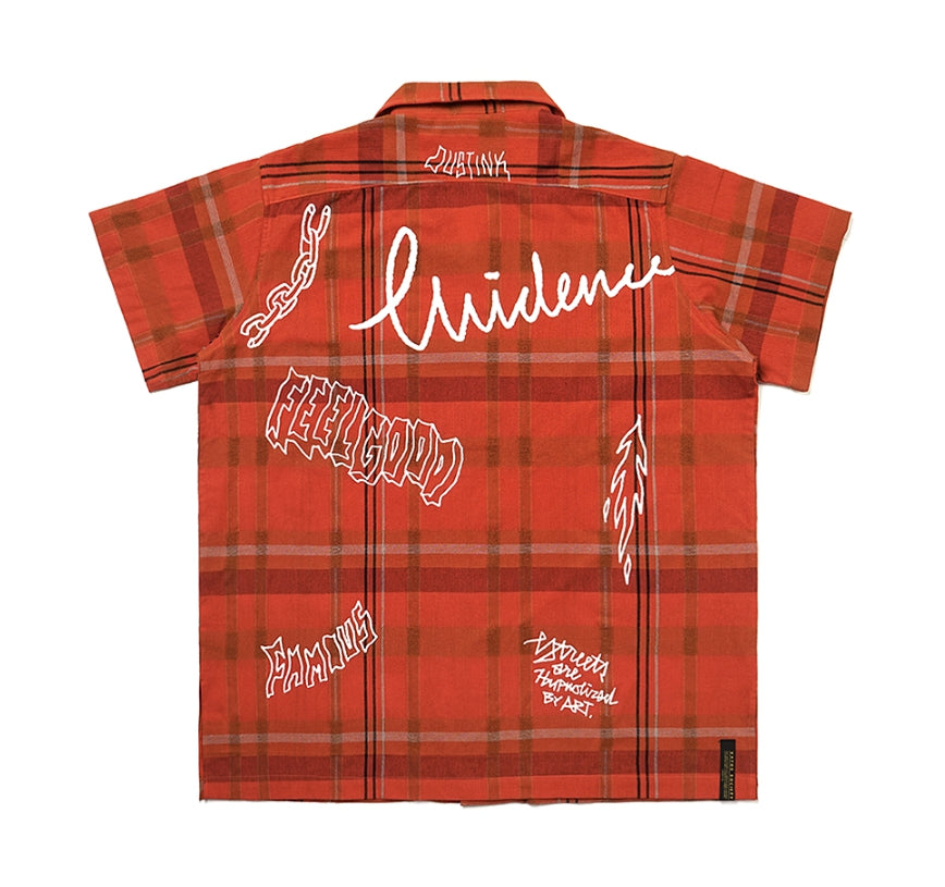 STIGMA(スティグマ) 22 GORGEOUS SHORT SLEEVES SHIRTS ORANGE