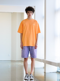 EZKATON (エズカートン) Fleet Pigment Washing Training Short Pants Lavender YMSP6602