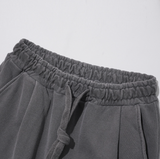 EZKATON (エズカートン) Fleet Pigment Washing Training Short Pants Black YMSP6602