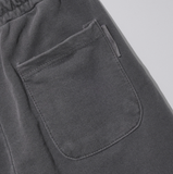 EZKATON (エズカートン) Fleet Pigment Washing Training Short Pants Black YMSP6602