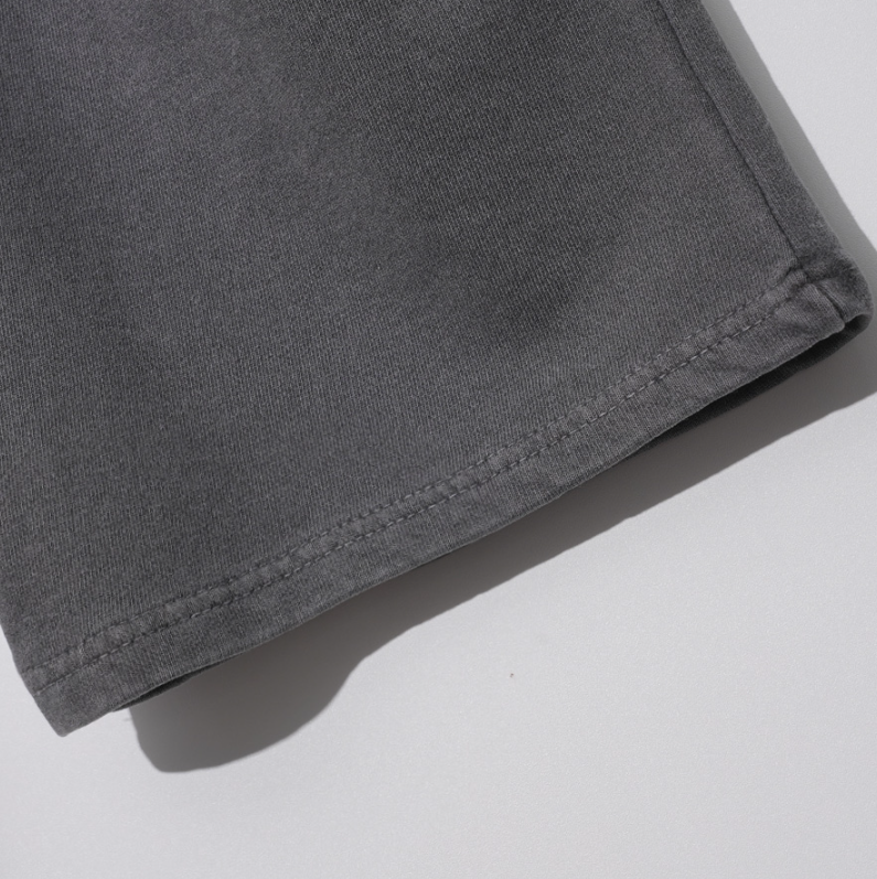 EZKATON (エズカートン) Fleet Pigment Washing Training Short Pants Black YMSP6602