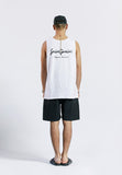 セイントペイン(SAINTPAIN) SP CALLY LOGO LONG SLEEVELESS-WHITE