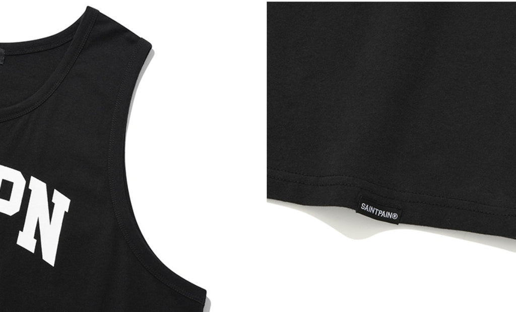 セイントペイン(SAINTPAIN) SP SNTPN LONG SLEEVELESS-BLACK