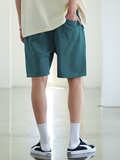 EZKATON (エズカートン) Fleet Pigment Washing Training Short Pants Blue Shee Green Deep YMSP6602
